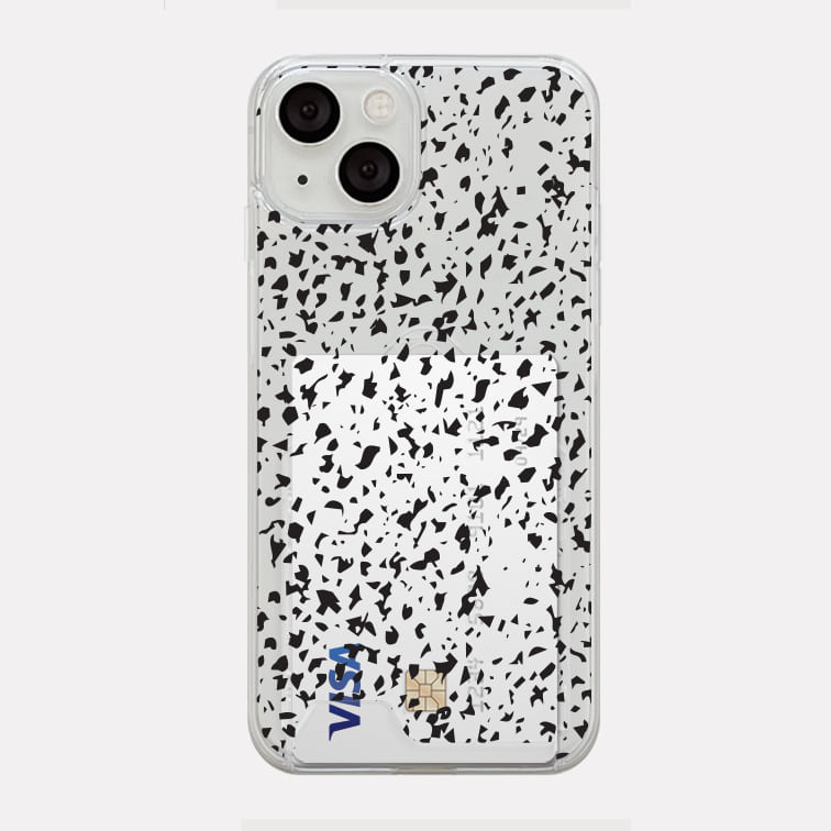 sand pattern 디자인 [투명 카드수납 폰케이스]아이폰14 13 12 미니 mini 엑스 프로 pro max 맥스 갤럭시 Z플립 스마트 변색없는 젤리 감성