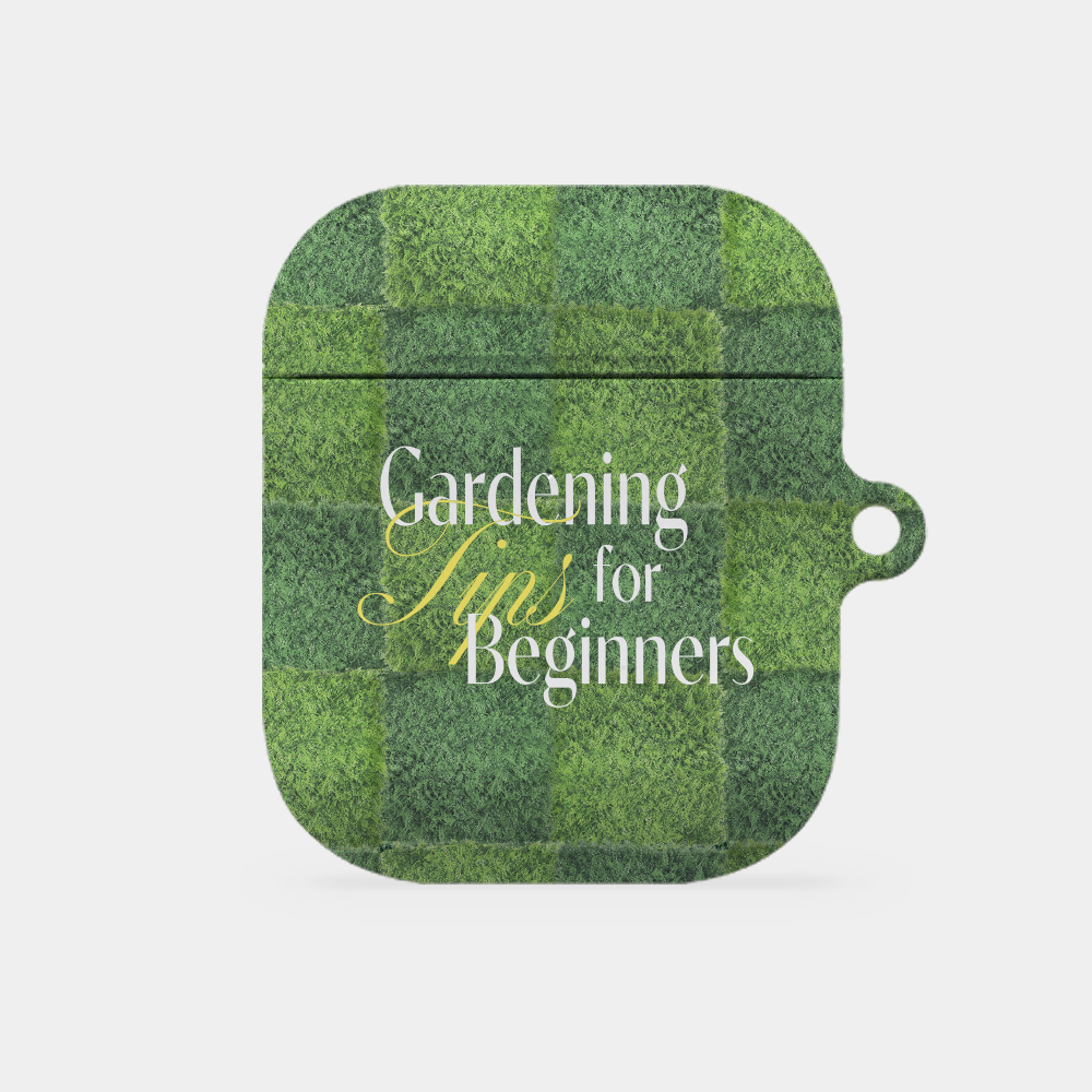 gardening tips 디자인 [hard 에어팟케이스 시리즈]
