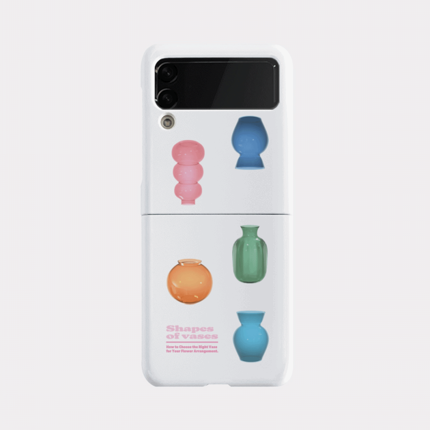 shapes of vases 디자인 [제트플립 하드 폰케이스]아이폰14 13 12 미니 mini 엑스 프로 pro max 맥스 갤럭시 Z플립 핸드폰 감성