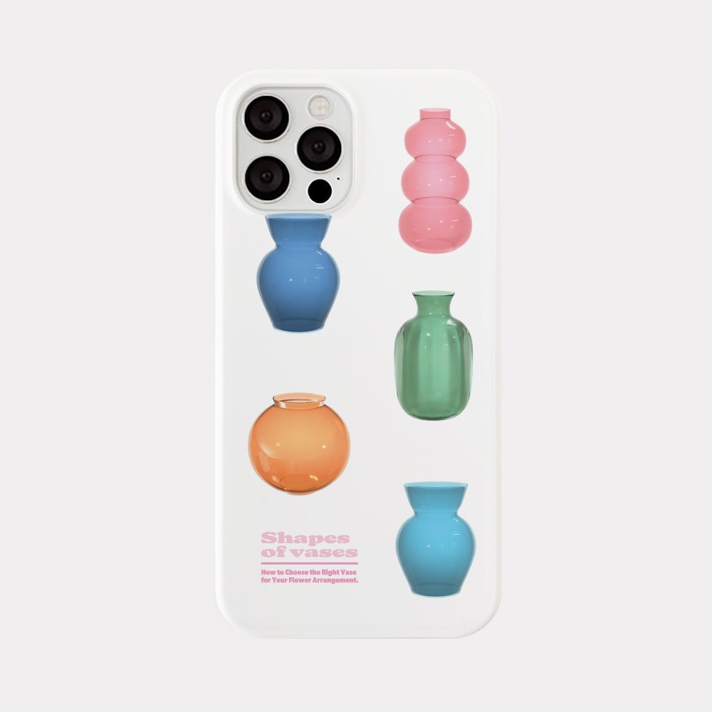 shapes of vases 디자인 [하드 폰케이스]아이폰14 13 12 미니 mini 엑스 프로 pro max 맥스 갤럭시 Z플립 핸드폰 감성