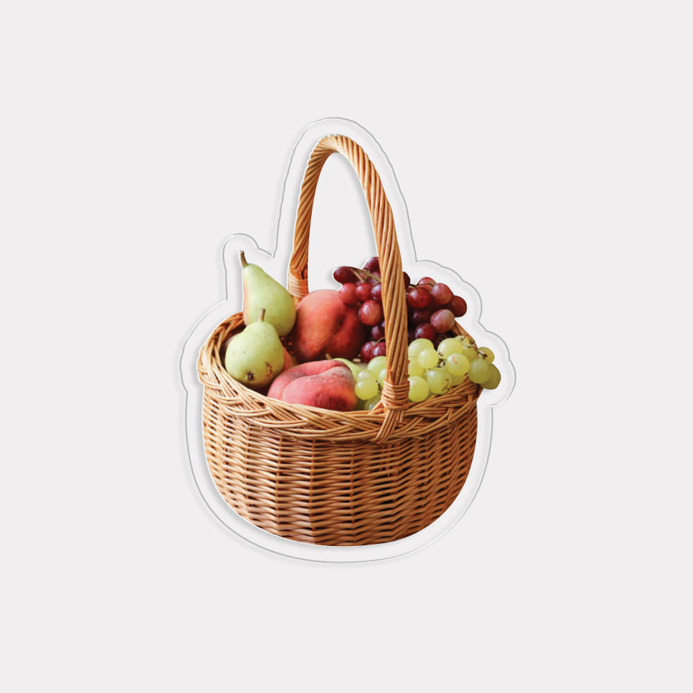 fruit basket 디자인 [아크릴스마트톡]