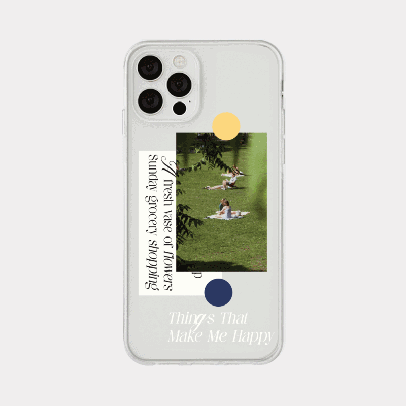 spring sticker 디자인 [클리어 폰케이스]아이폰14 13 12 미니 mini 엑스 프로 pro max 맥스 갤럭시 Z플립 스마트 변색없는 젤리 감성