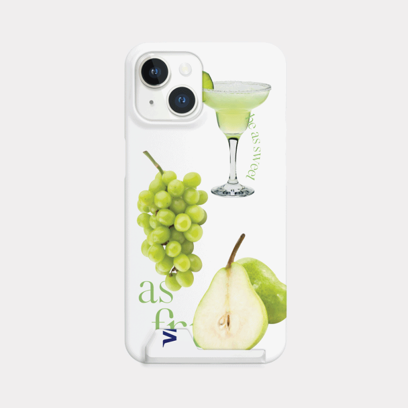 sweet fruits 디자인 [카드수납 폰케이스]아이폰14 13 12 미니 mini 엑스 프로 pro max 맥스 갤럭시 Z플립 핸드폰 감성