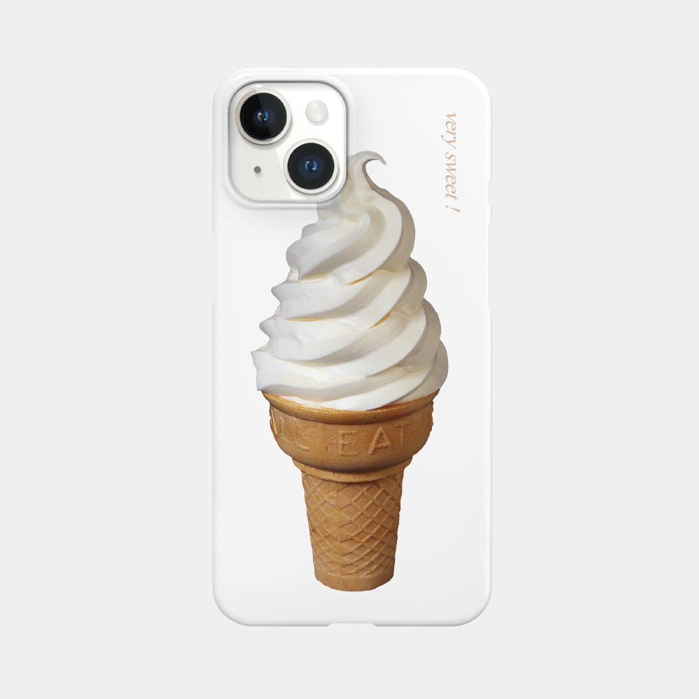 sweet ice cream 디자인 [하드 폰케이스]아이폰14 13 12 미니 mini 엑스 프로 pro max 맥스 갤럭시 Z플립 핸드폰 감성