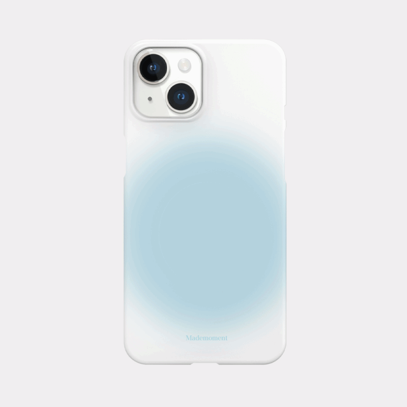 water gradient 디자인 [하드 폰케이스]아이폰14 13 12 미니 mini 엑스 프로 pro max 맥스 갤럭시 Z플립 핸드폰 감성