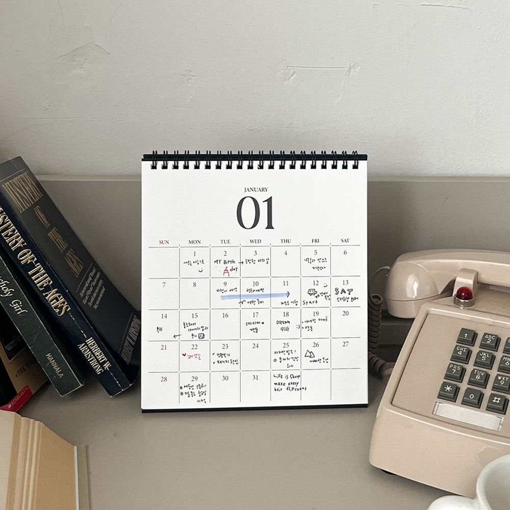 2024 moment desk calendar