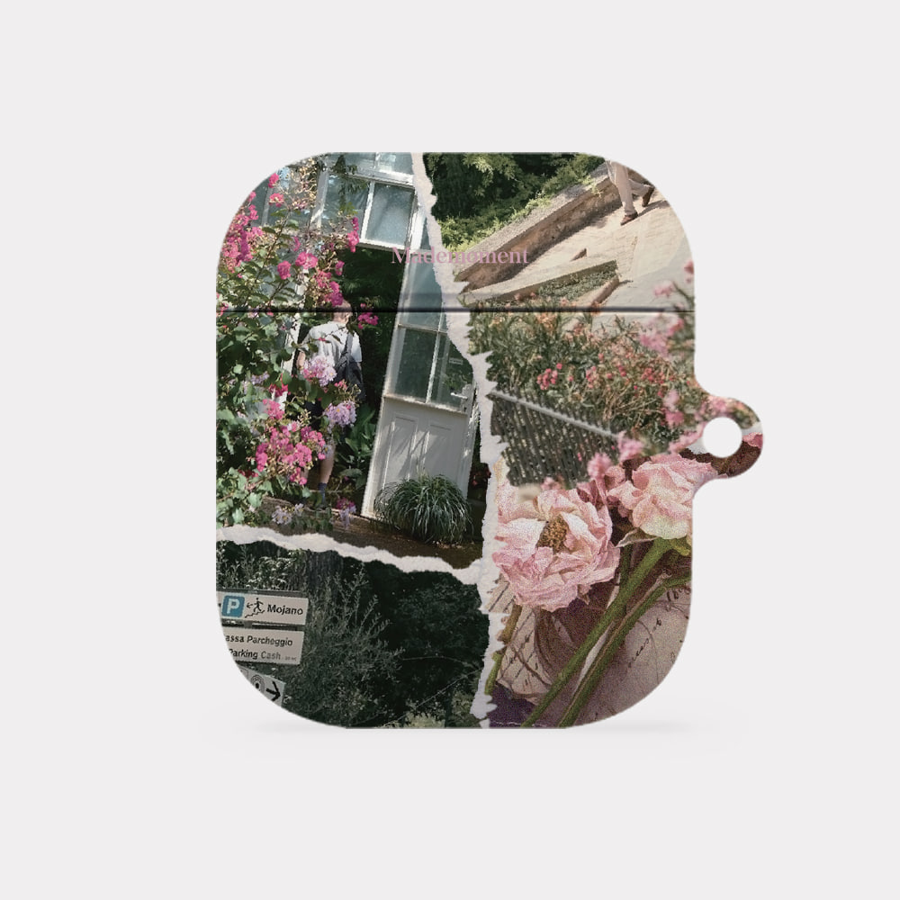 floral garden collage 디자인 [hard 에어팟케이스 시리즈]